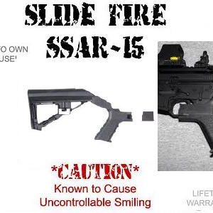 Slide Fire SSAR-15 Bump Fire Stock