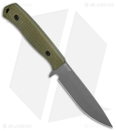 Benchmade Anonimus Fixed Blade Knife OD Green G-10 (5″ Gray) 539GY - Image 2