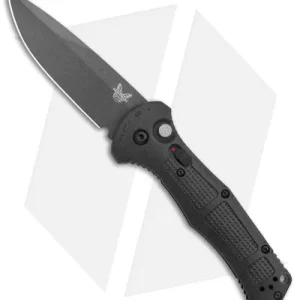 Benchmade Claymore Automatic Knife Black Grivory (3.6″ Black) 9070BK