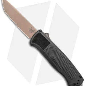 Benchmade Shootout D/A OTF Automatic Knife CF-Elite (3.5″ Flat Earth PVD) 5370FE