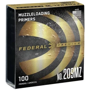Federal Premium Primers 209 Muzzleloader Box of 100