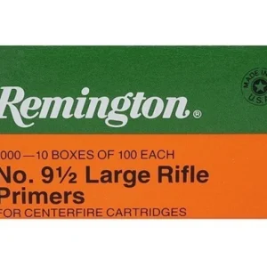 Remington Large Rifle Primers #9-1/2 Box of 1000 (10 Trays of 100)
