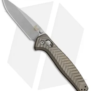 Benchmade 781 Anthem AXIS Lock Folding Knife Bronze Titanium (3.5″ Stonewash)