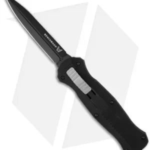 Benchmade Infidel D/E Dagger OTF Automatic Knife (3.91″ Black) 3300BK
